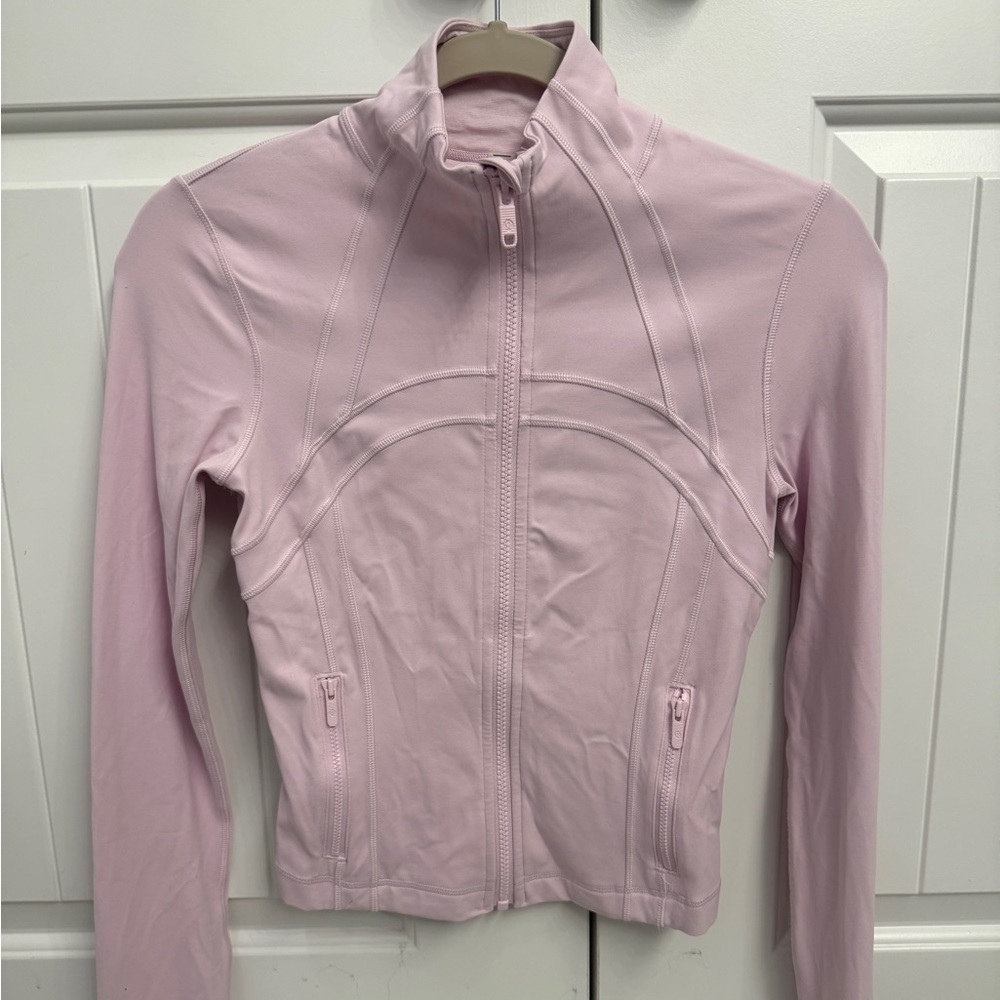 Women's Pink Lululemon Align cropped jacket